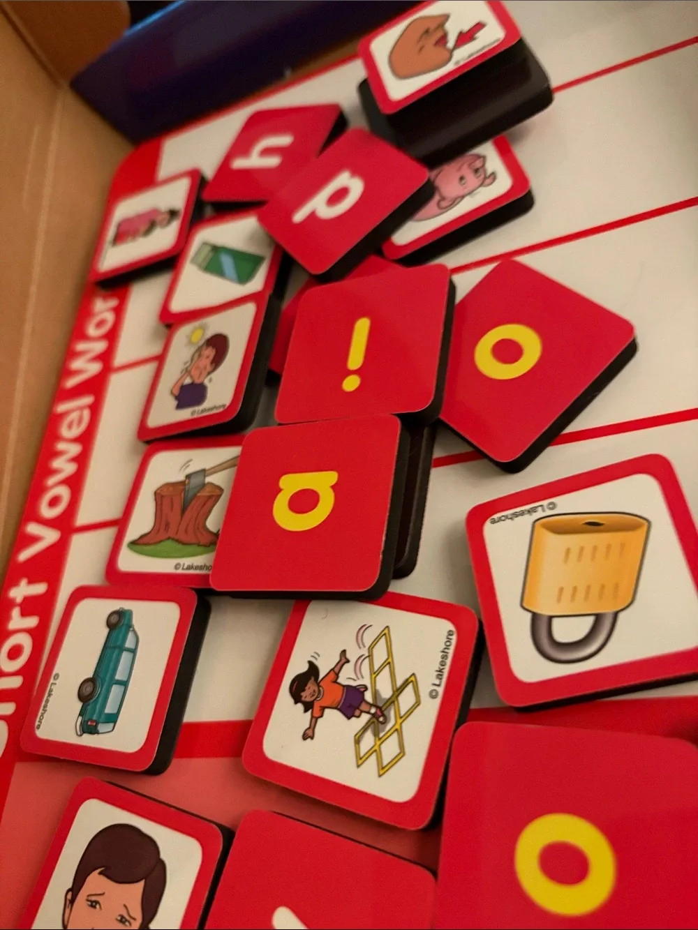 Three Lakeshore Build-A-Word! Magnet Board Sets Short Long Vowel Digraphs Teache